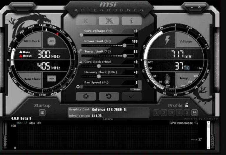 MSI after burn best GPU overclocking software min