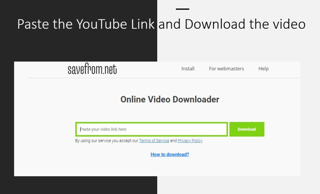 how download youtube videos for free