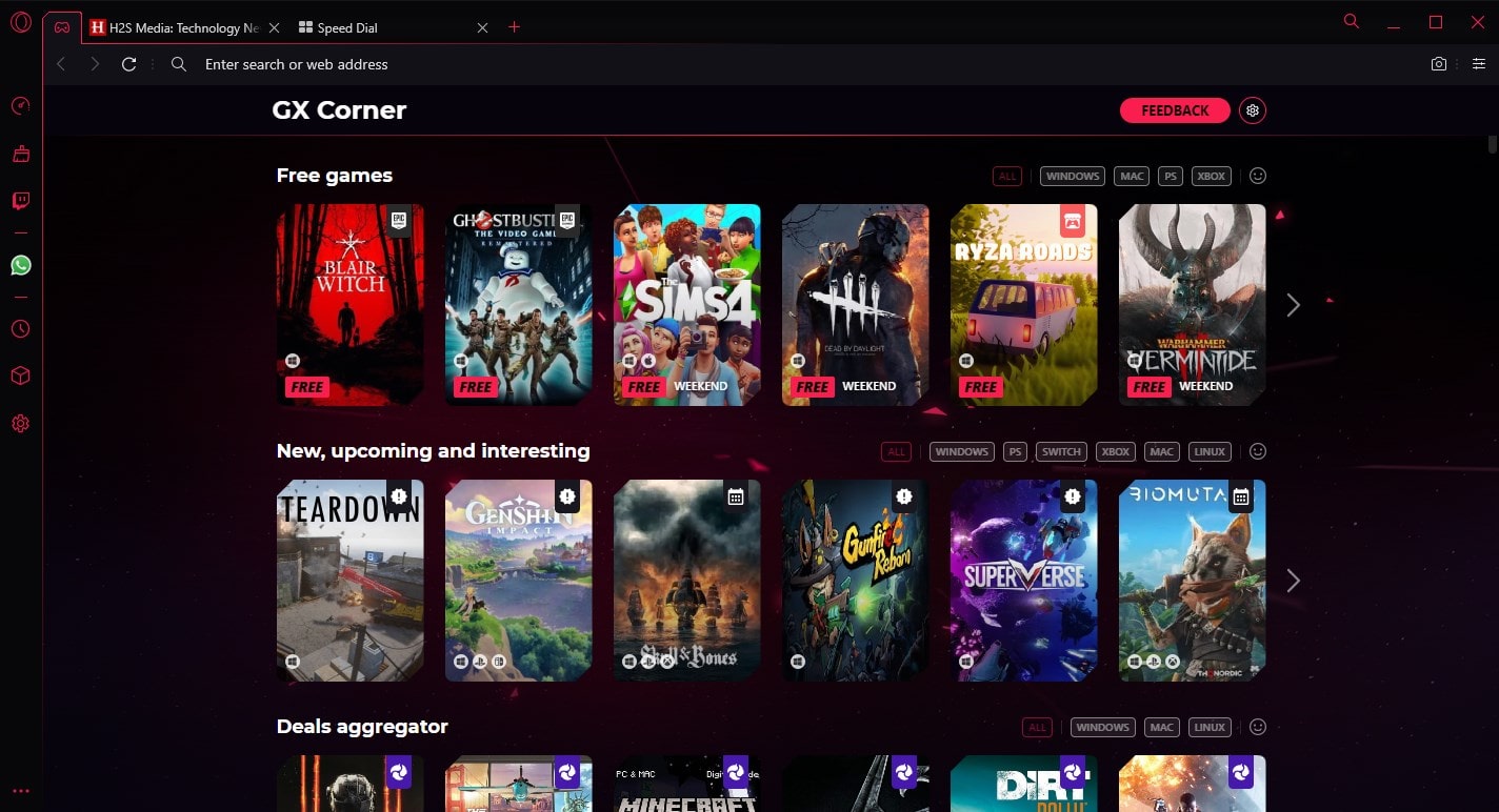 Opera GX launches as a dedicated gaming browser for iOS/Android