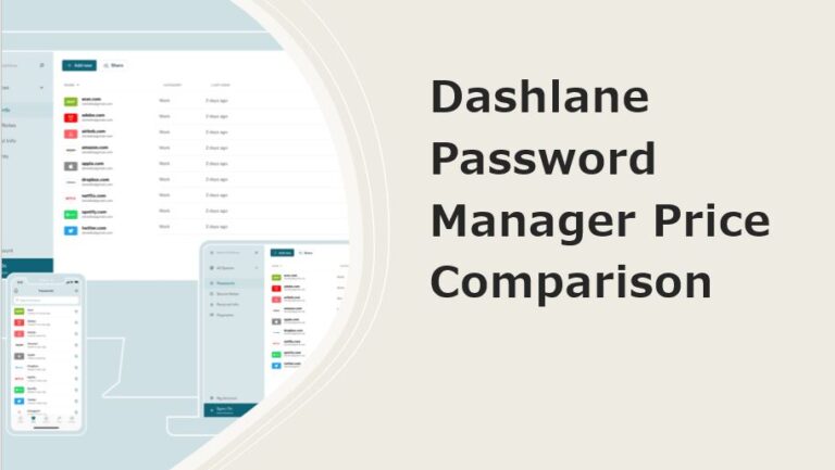 Difference between free and premium accounts of Dashlane