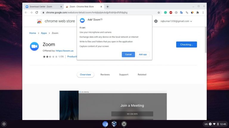 how to download zoom on my chromebook
