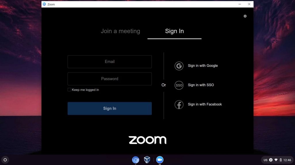 how to get zoom on my chromebook