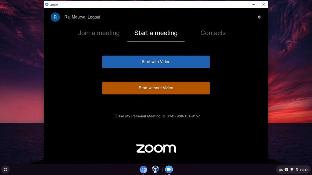 can you download zoom on chromebook