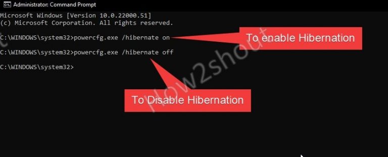 How to enable Hibernate option in Windows 11 - H2S Media