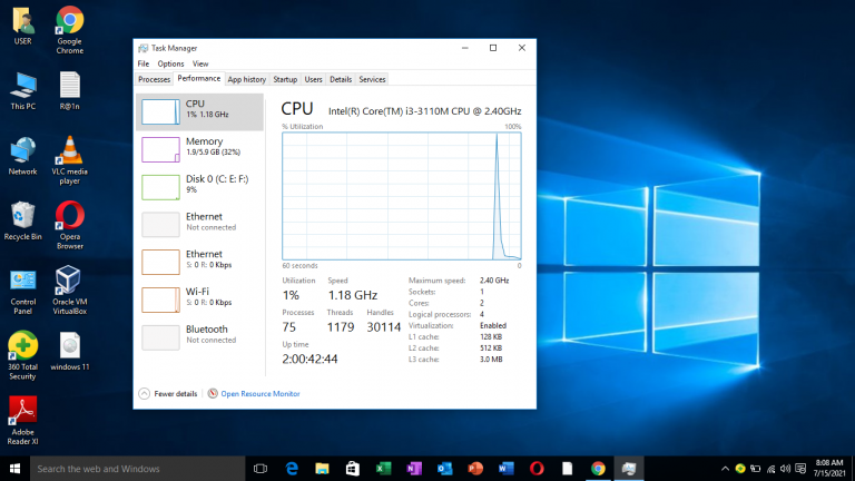 Check Windows 11 Virtualization is enabled or not