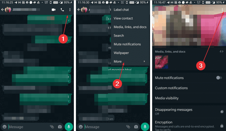 Delete WhatsApp contact directly from the app