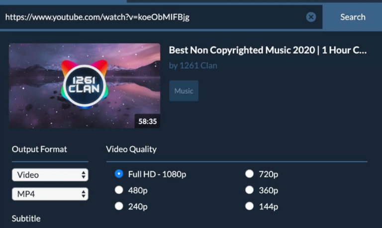 free online youtube video downloader and converter