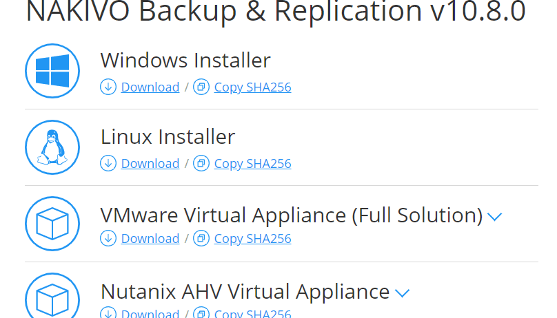 NAKIVO Backup Replication Software