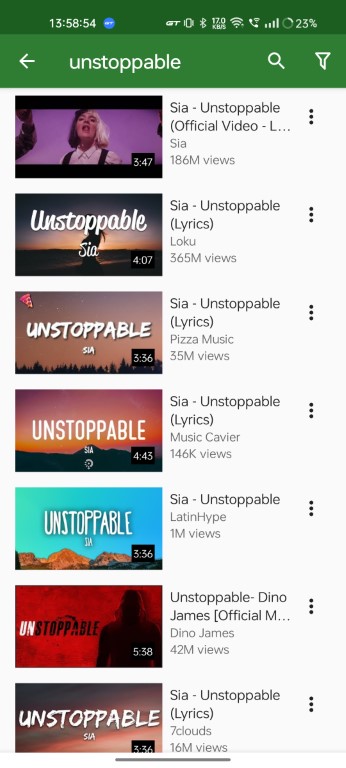 select YouTube Music to play in background