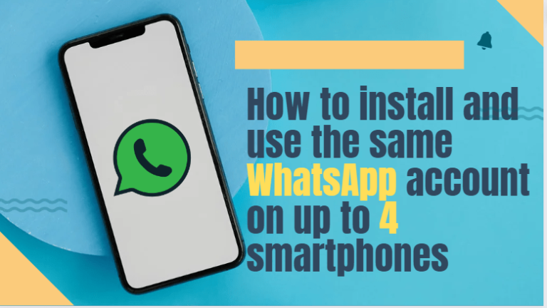 use the same WhatsApp account on other smartphones