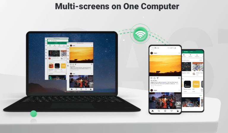 AirDroid best screen mirroring to PC app