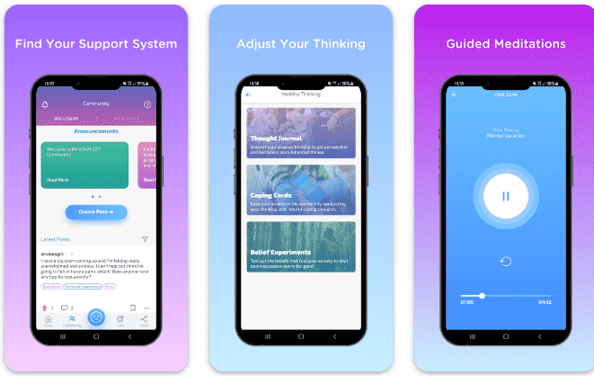 MindShift best mental health app