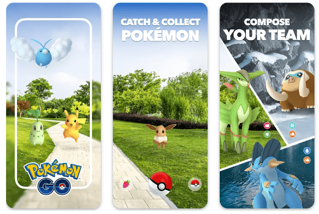 Pokemon Go best games for android and ios