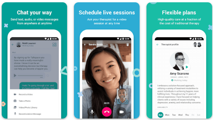 Talkspace for Android and iOS