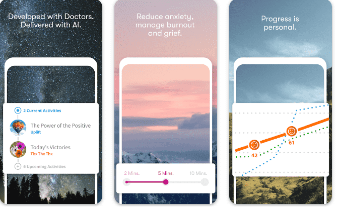 best AI based mental health apps is Happify