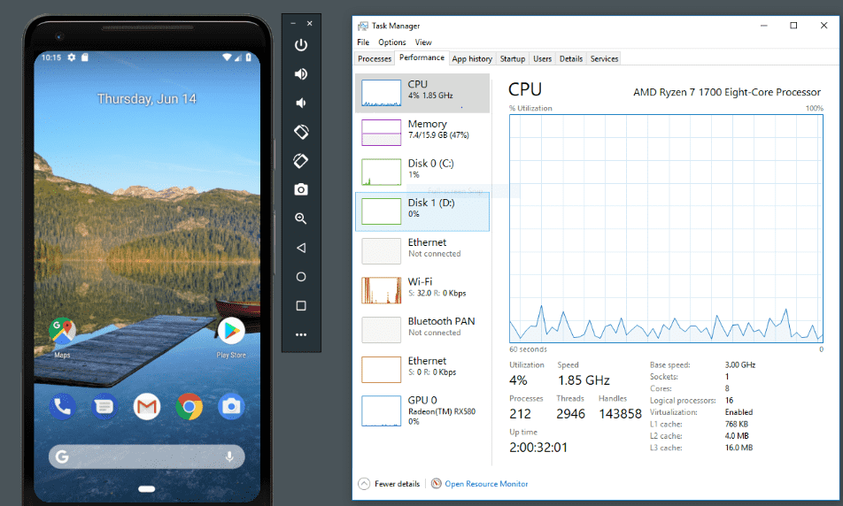 Android Studio is another best Android emulator