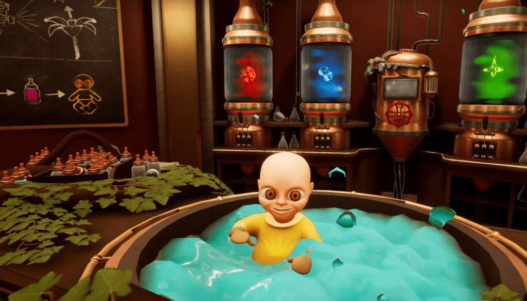 Baby In Yellow horror game