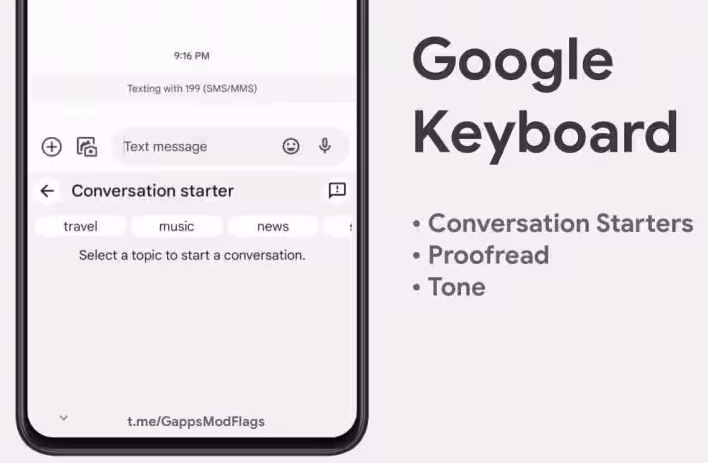 Gboard soon will have Generative AI feature