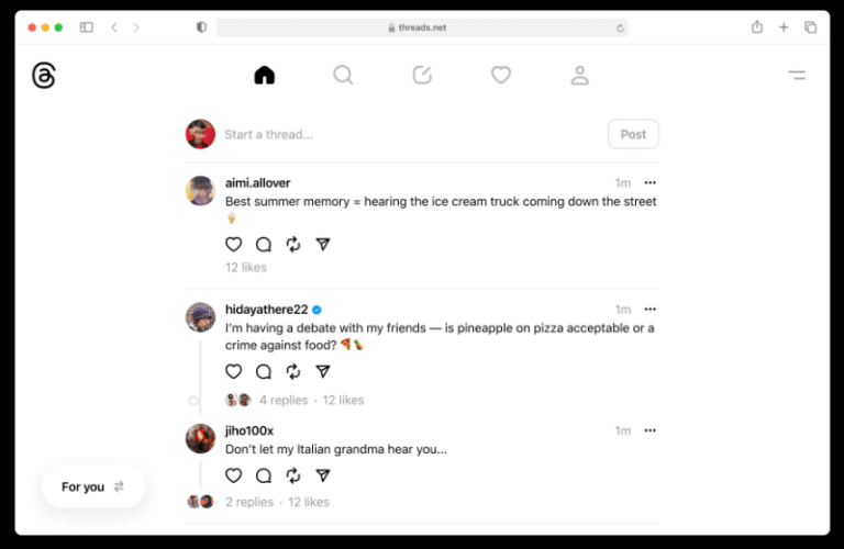 Soon Meta's Threads App will have a Web Version