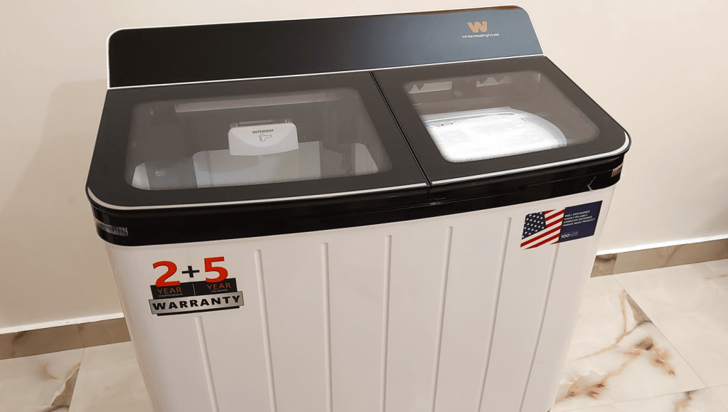 White Westinghouse SFW110G review washing and dryer