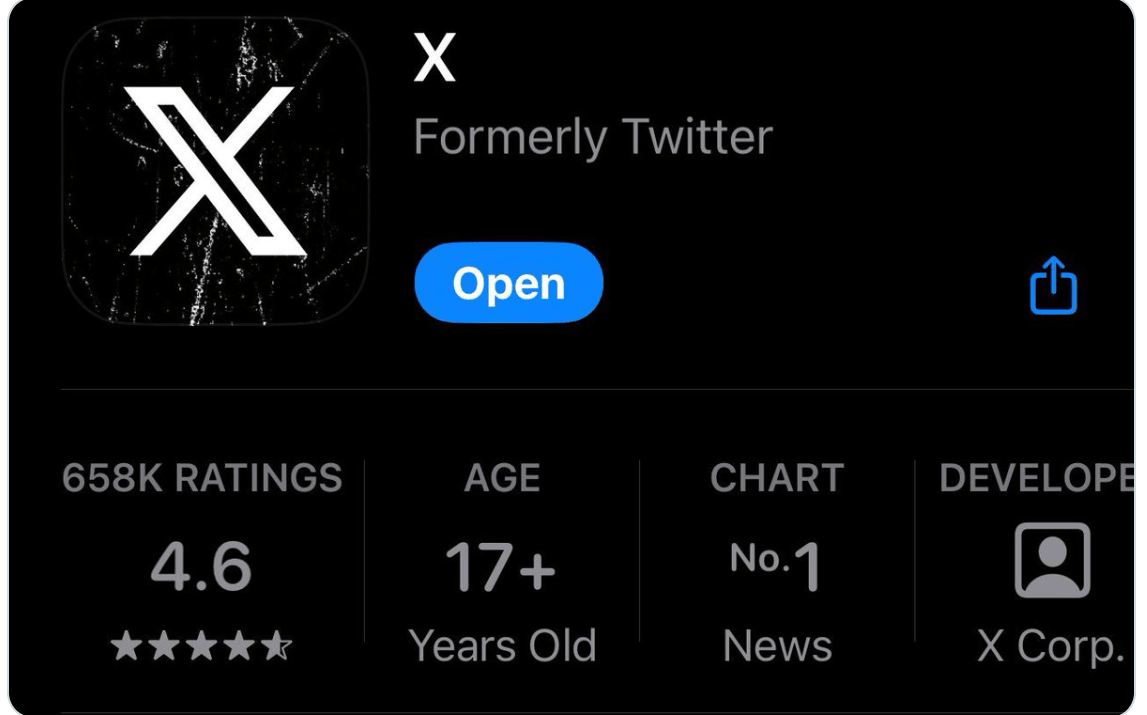 X changes tagline to ‘Formerly Twitter’