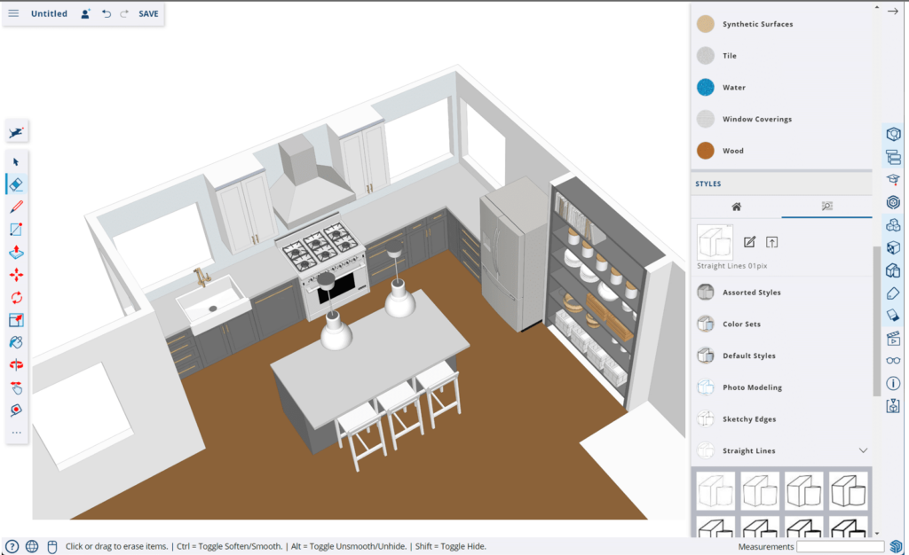 8 Best Free Online Kitchen Planner Software In 2024   SketchUp Online Free 3D Modeling Software 1024x626 