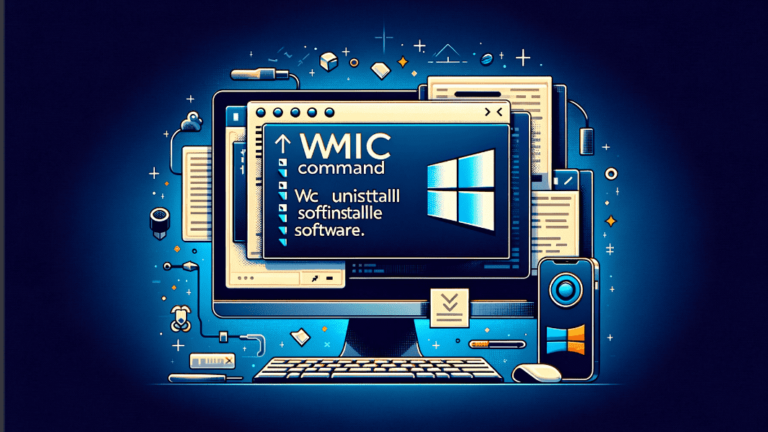 WMIC Command to Uninstall software in Windows