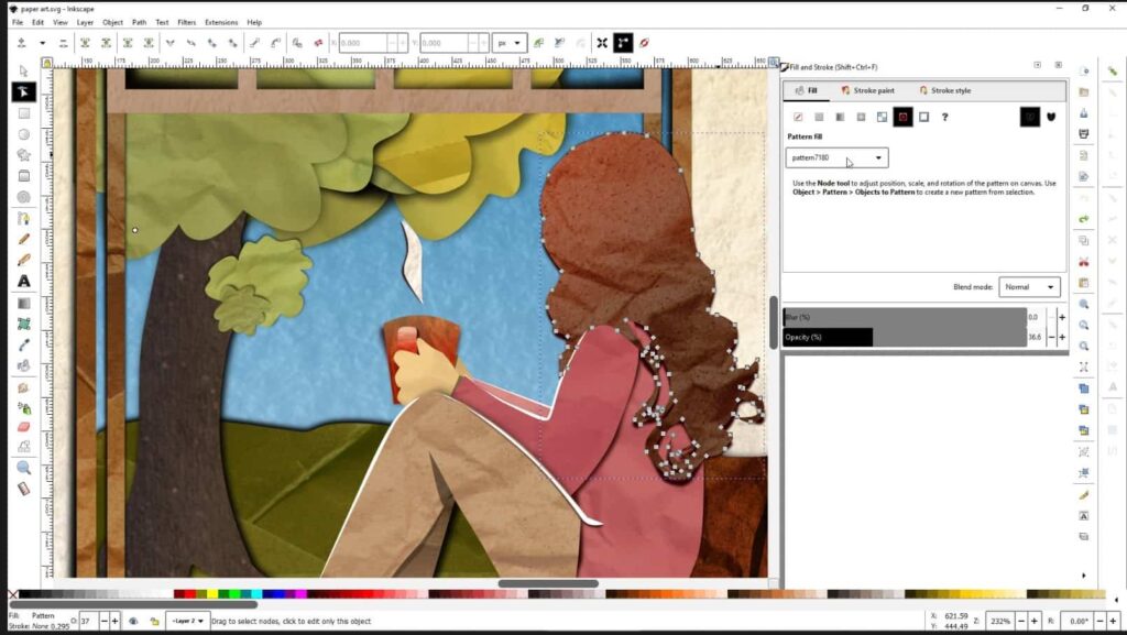 Inkscape to substitute Adobe photoshop