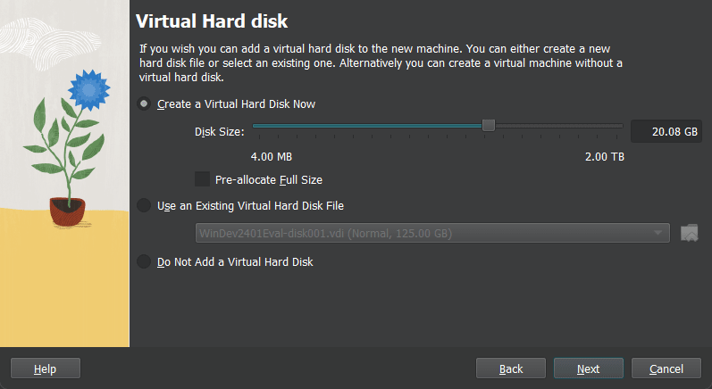 Create a Virtual Disk for Android PC
