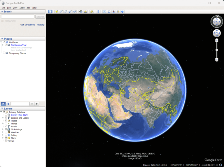 Install Google earth pro on Windows 11