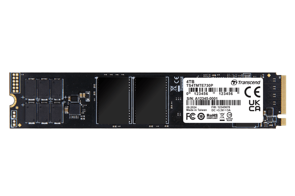 Transcend industrial grade PCIe M.2 22110 SSD MTE730P