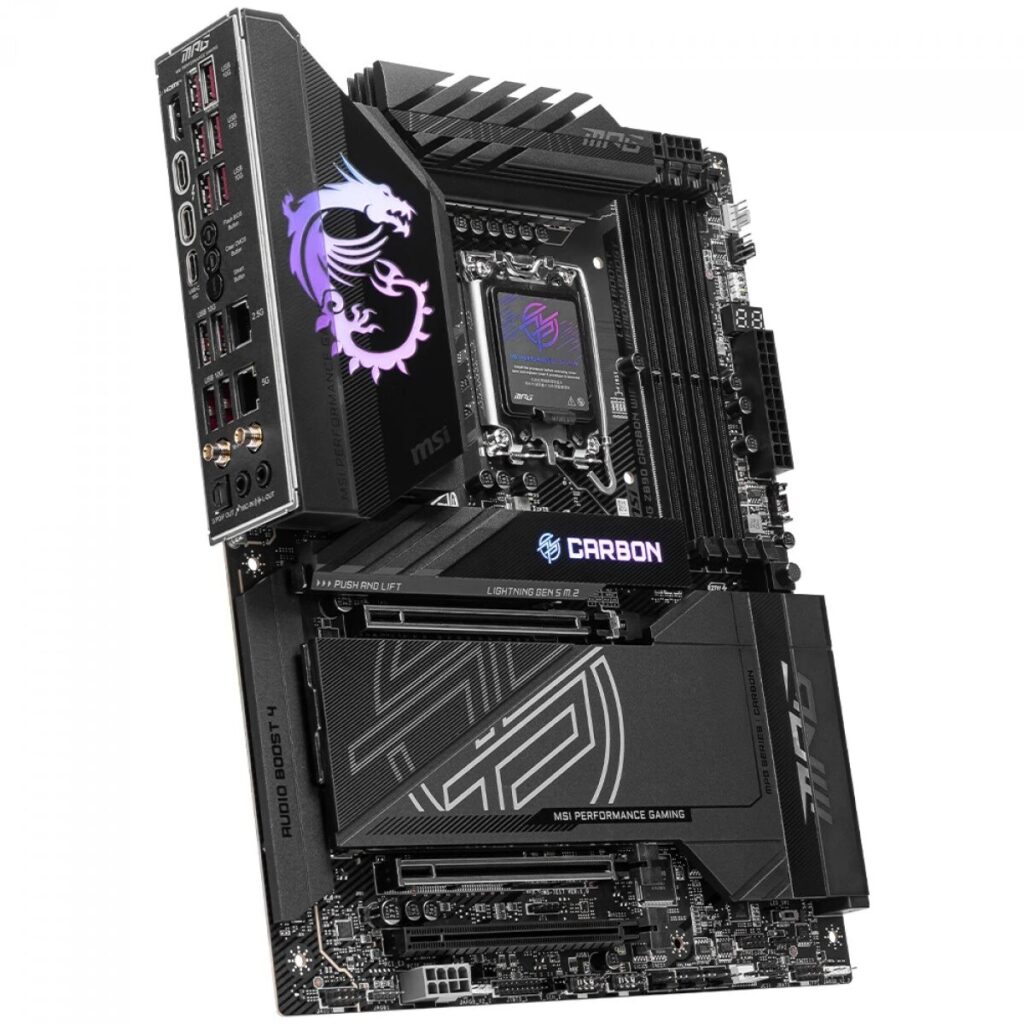 X870 motherboard Carbon images