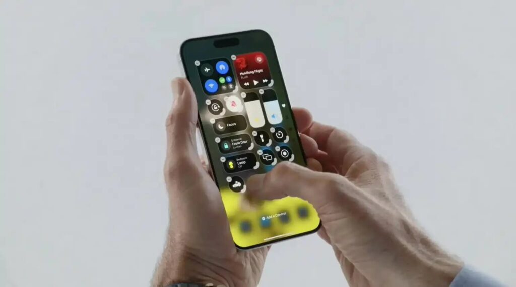new iOS 18 Control Center Component Library